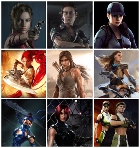 female gaming characters names